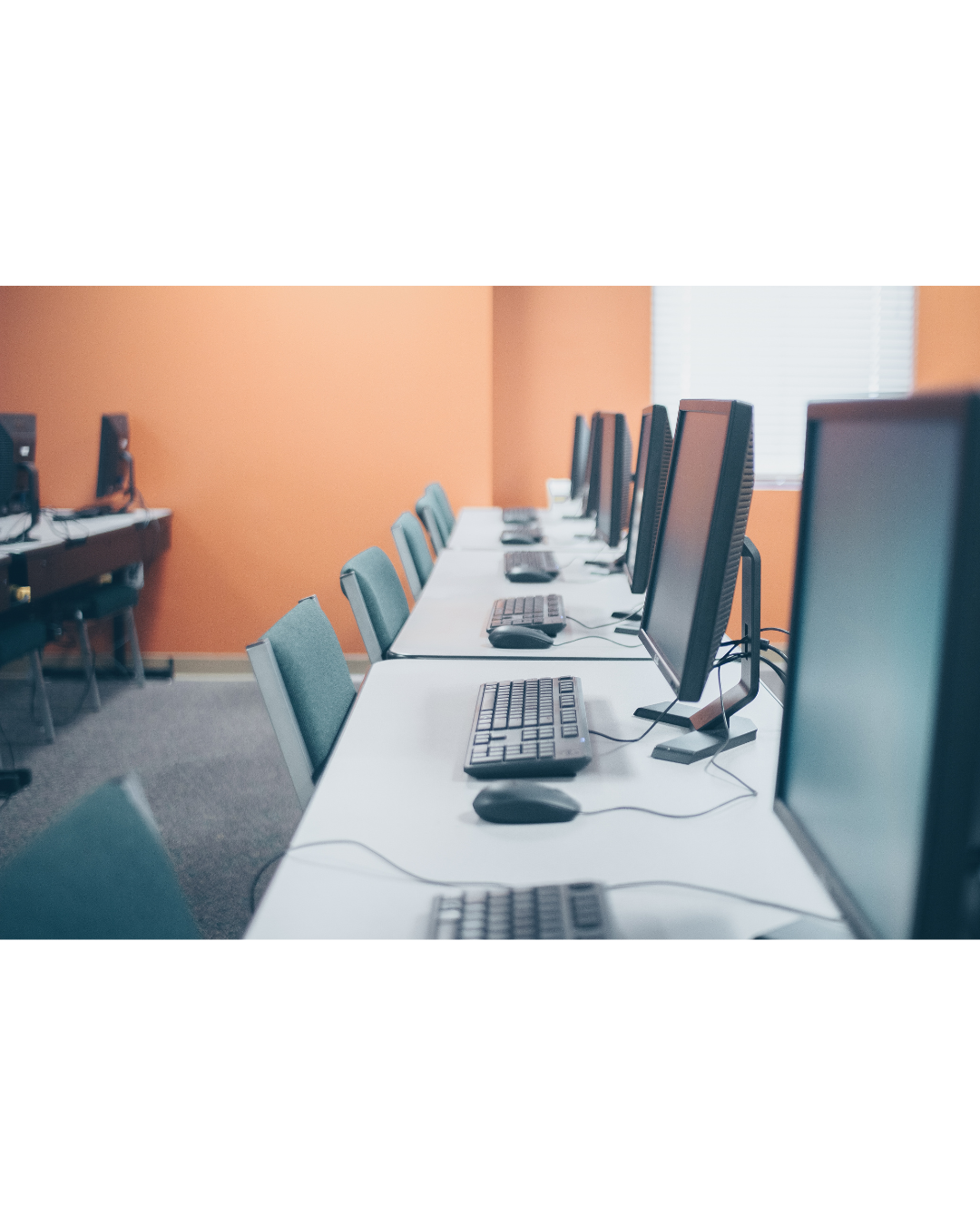 ICT training labs equipped for institutional learning.